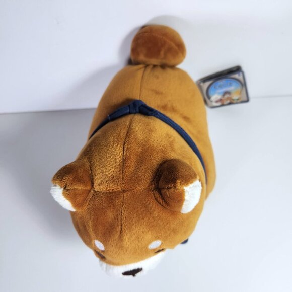 Mochishiba Mochi Shiba Plush Loyal Dog Toy 9" Long 6" Tall 13311 Stuffed Animal - Picture 5 of 12